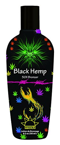 Black Hemp 50X Bronzer Tanning Lotion