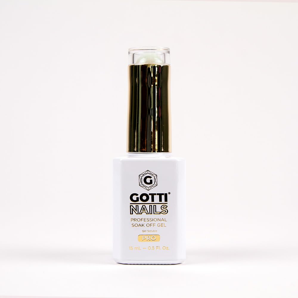 Gotti Nails Gel Color #99G - Effervescent Opalescent Classic Nail Polish Colors | Shades | Crème Chip Resistant Nail-Polish | LED Cure, Streak-free Formula | 0.5 Fl Oz