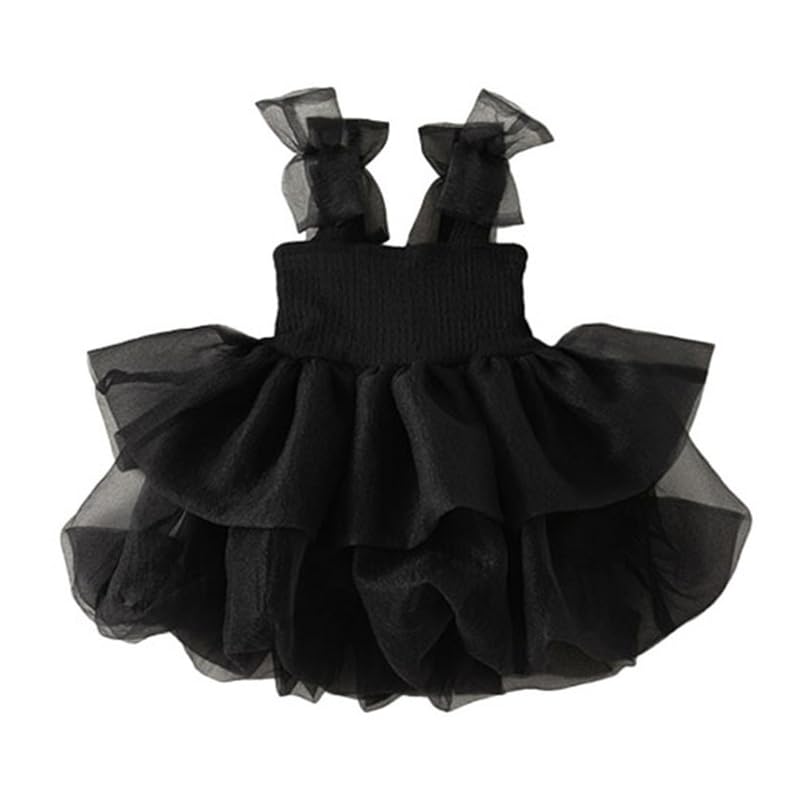famuka Toddler Girl Princess Dress Summer Strap Cake Dresses Tutu