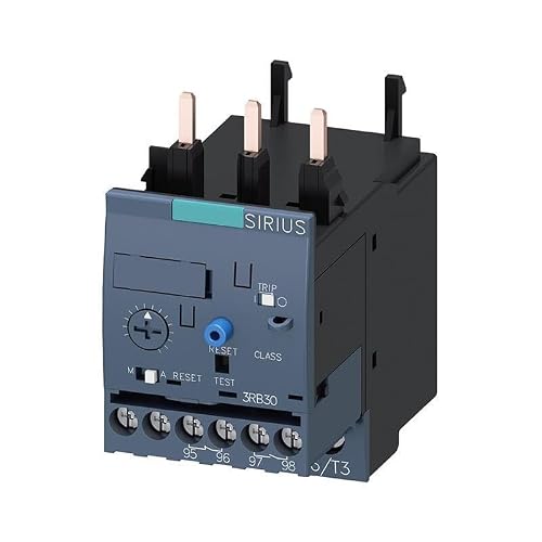 PIHWGUVD Overload Relay 1...4A Size S0 Class 20 contactor Attachment Main Circuit: Bolt Auxiliary Bolt; 3RB30262PB0