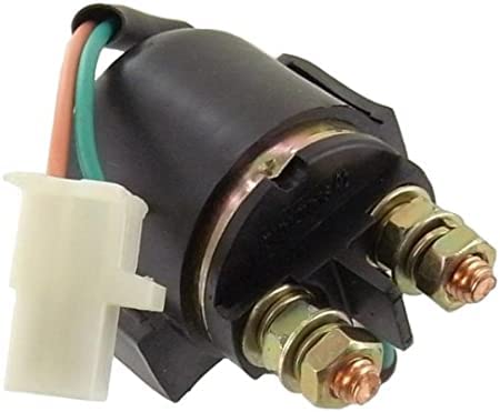 DSA 12 Volt, 2 Terminals Starter Solenoid Compatible with/Replacement For Yamaha ATV 1987-1999 YFM350 Big Bear 1987-2004 YFM350 Warrior 1996-2005 YFM350 Wolverine 35850-HC4-000, 5GT-81940-00-00