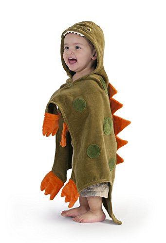 Image of Kidorable Dinosaur Towel, Green, Size Newborn to 2 Years