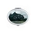 Mountains And Rivers Photography Mirror Oval Portable Hand Pocket Makeup