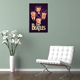 The Beatles Poster de peinture décorative sur toile - Poster mural et art - Décoration moderne pour chambre à coucher… – Image 5