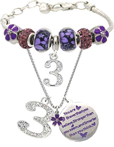 VeryMerryMakering 3rd Birthday Bracelet Necklace, gabby toys