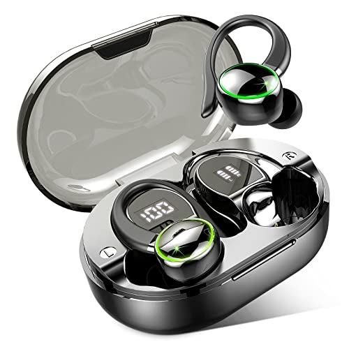 Wireless-Earbud-Bluetooth-Headphones-53-48Hrs-Playtime-Sport-in-Ear-Wireless-Earphones-with-Digital-LED-Display-Over-Ear-Buds-with-Earhooks-Waterproof-Headset-with-Mic-for-Running-Workout
