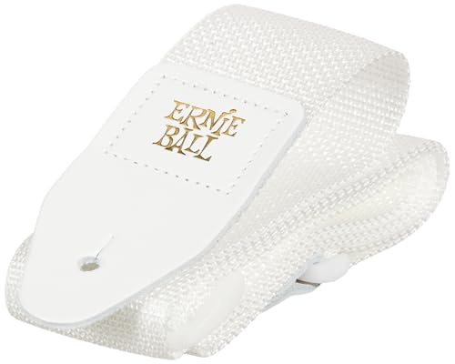 Correia para guitarra Ernie Ball Polypro P05350, branco