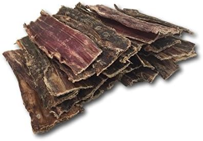 Top Dog Chews Beef Esophagus Jerky Treats for Dogs – 30-Pack