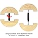 YUNJING Hat Stretcher Wooden Adjustable Buckle One Size Fits All from 6-1/2 to 9-1/2, Heavy Duty, Easy to Use for All Caps
