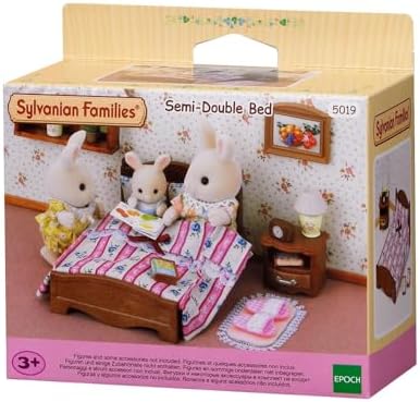 Sylvanian Families 5019 Yarı Çift Kİşilik Yatak Oyuncak Bebek ve Aksesuarlar - Görsel 3