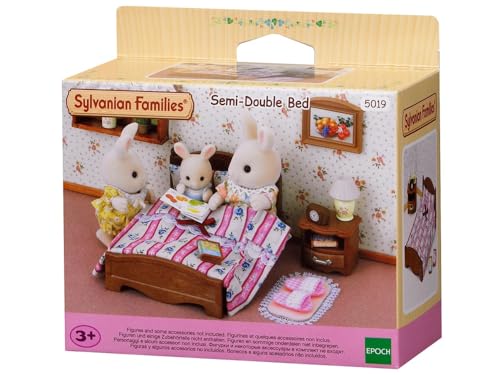 Sylvanian Families 5019 Doppelbett - Puppenhaus Einrichtung Möbel