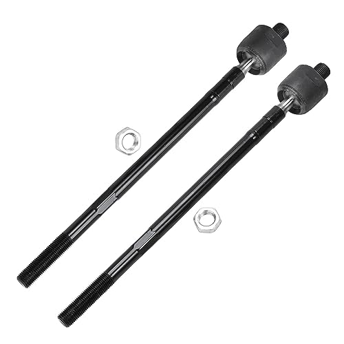 Image of Detroit Axle - 8pc Front End Control Arms Kit for 01-06 Hyundai Santa FE, Lower Control Arms w /Ball Joint Inner Tie Rods Sway Bars Boots 2001 2002 2003 2004 2005 2006 Replacement