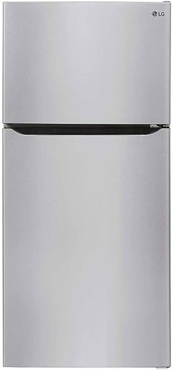 LG 33" Top Freezer Refrigerator LRTLS2403S 24 Cu. Ft Total Capacity, Internal Water Dispenser, LED Lighting, Stainless Steel