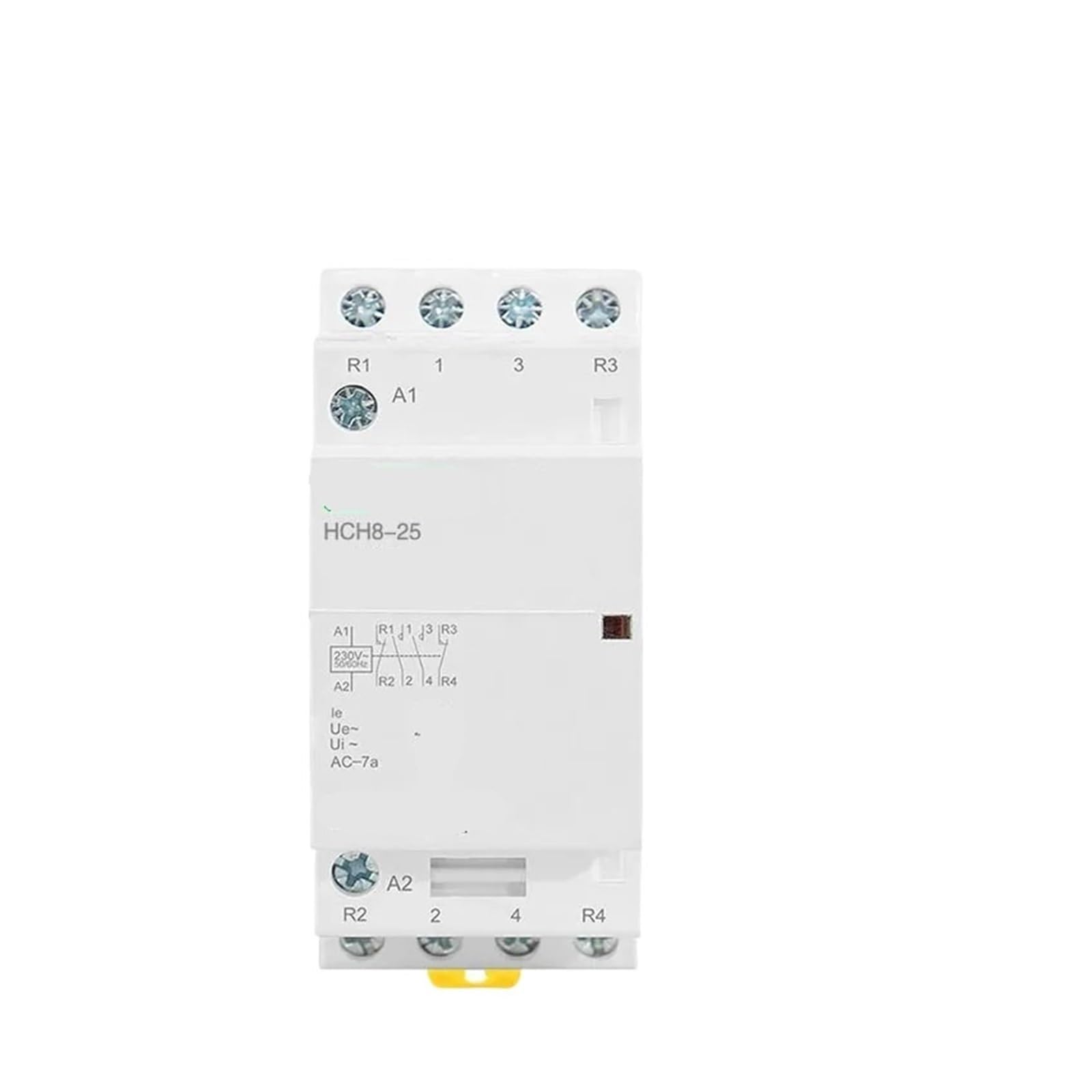 Contacteur HCH8-25 4P évite les surcharges avec contacts 2NO2NC