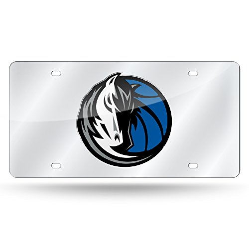 Rico Industries NBA Dallas Mavericks Laser Inlaid Metal License Plate Tag