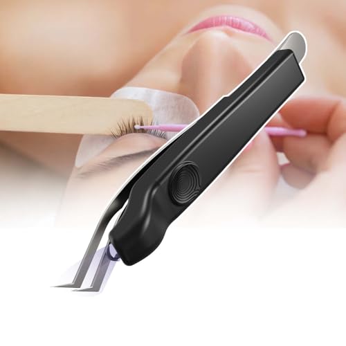 HCAUYNN Kabellose Nagellampe, WimpernverläNgerungslampe Mit Pinzette, Schnelle AushäRtung In 2–3 Sekunden, 4-Sekunden-Countdown Mit Nur Einer Taste, FüR Profis 3pcs