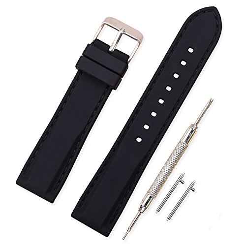Cinturini in Silicone - Caucciù o Gomma per Orologi - Ideali per Sportivi