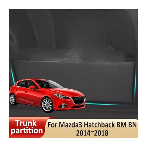 Cloison de coffre Mazda 3 pour bloquer les objets qui glissent dans les virages - 3