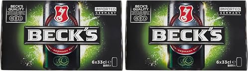 Beck's Pils, Birra Lattina, Confezione da da 6x33cl (Confezione da 2)
