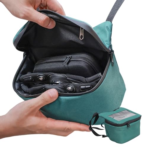 Bolsa para manillar de moto, de poliéster, impermeable, bolsillo frontal con disco táctil, bolsa para manillar de moto, bolsa de almacenamiento para scooter, llaves, cartera, teléfono, desplazamiento
