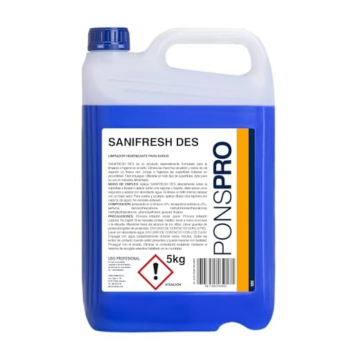 Limpiador de baños higienizante Sanifresh 5L