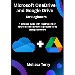 Microsoft OneDrive and Google Drive for Beginners Audiolibro Por Melissa Terry arte de portada