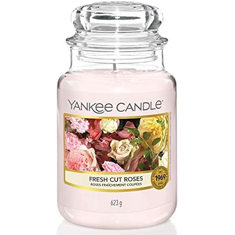 Yankee Candle Fresh Cut Roses Vela Aromática Cover