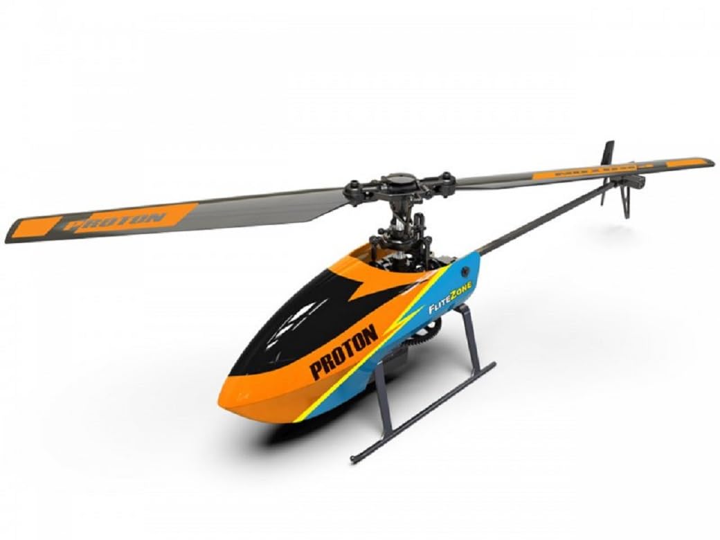 RC Helikopter Proton FBL, 4 Kanal, mit 6 Achsen Gyroscope und 2.4 GHZ Fernsteuerrung RTF Set
