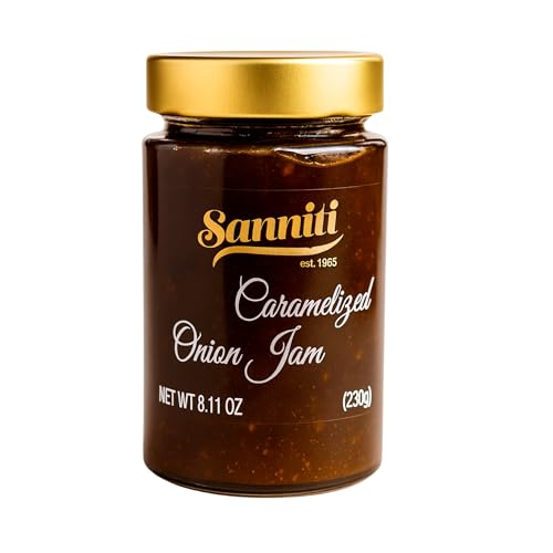 Sanniti Caramelized Onion Jam – Sweet & Savory Gourmet Spread