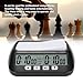 Digital Chess Timer, Portable Board Game Timer with Large Display and Adjustable Volume, Take Fun Anywhere, Accurate Timing for All Your Games