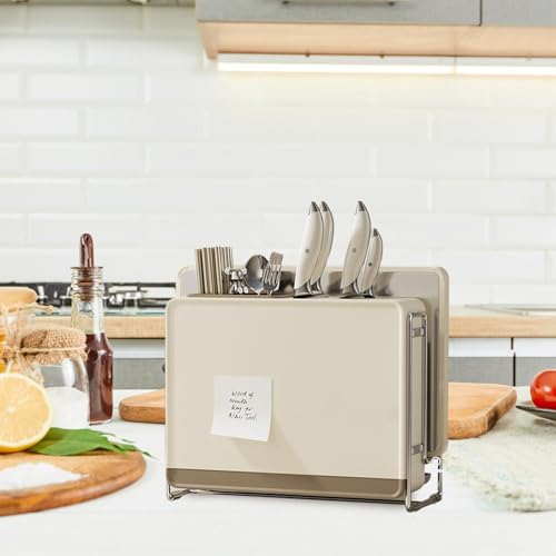 Support de bloc de cuisine peu encombrant pour optimiser l'espace