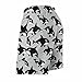SWEET TANG Mens Fashion Board Shorts, Orca Whale, Quick Dry Swim Trunks with Mesh Liner and Drawstring, X-Large