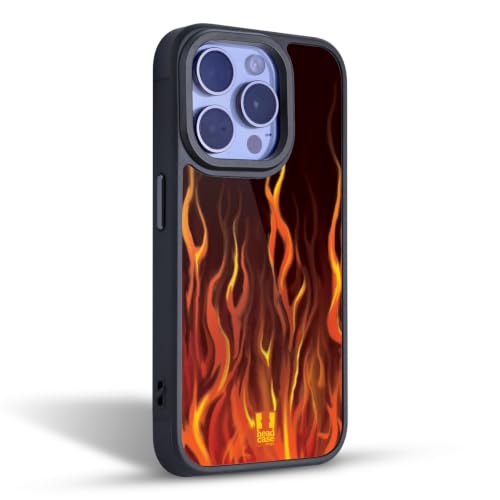 Coque en Gel Apple iPhone 15 Head Case Designs Enfer Flammes - 2