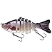 Menolana 5 Pieces Fishing Lures for Bass,Trout Crappie,Soft Lifelike Swimbait for Bass Trout Walleye,Crappie Pike,Slow Sinking Action