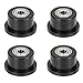 Keenso Gym Machine Roller Wheels, 42mm Universal Bearing Rollers with Stainless Steel for Exercise Equipment, Garage Doors, Home Projects