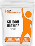 BulkSupplements.com Silicon Dioxide Powder - Silicon Dioxide Food Grade - Additive & Anti-Caking Agent for Capsules, Emulsifier, 500g (1.1 lbs) (Pack of 1)