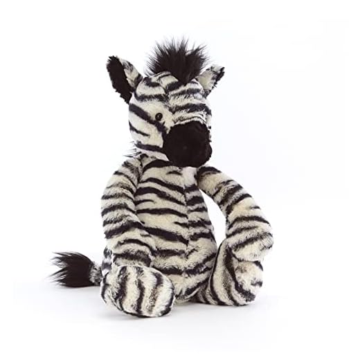 Jellycat Bashful Zebra Medium Stuffed Animal
