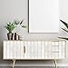 Papel Adhesivo para Muebles Madera Blanco 45X300 cm Papel Pintado Decorativo para...