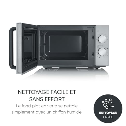 Micro ondes SEVERIN GrisNoir MW 9184 - vue 5