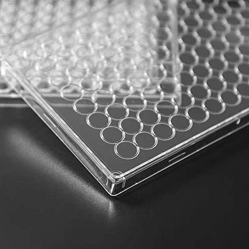 96 Well Culture Plate - Culture Plate 96 Well - with Lid, Flat Bottom, Individual Pack (Pack of 10)