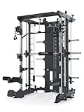 ATLETICA SEK Multipresse | Plate Loaded | Kraftstation mit Smith Machine |Kompatibel mit Jammer Arms und Beinpresse-Option