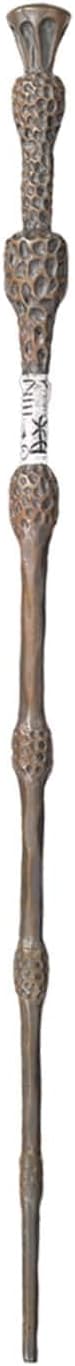 The Noble Collection Professor Albus Dumbledore Character Wand - 16in (40cm) Harry Potter Wizarding World Wand With Name Tag