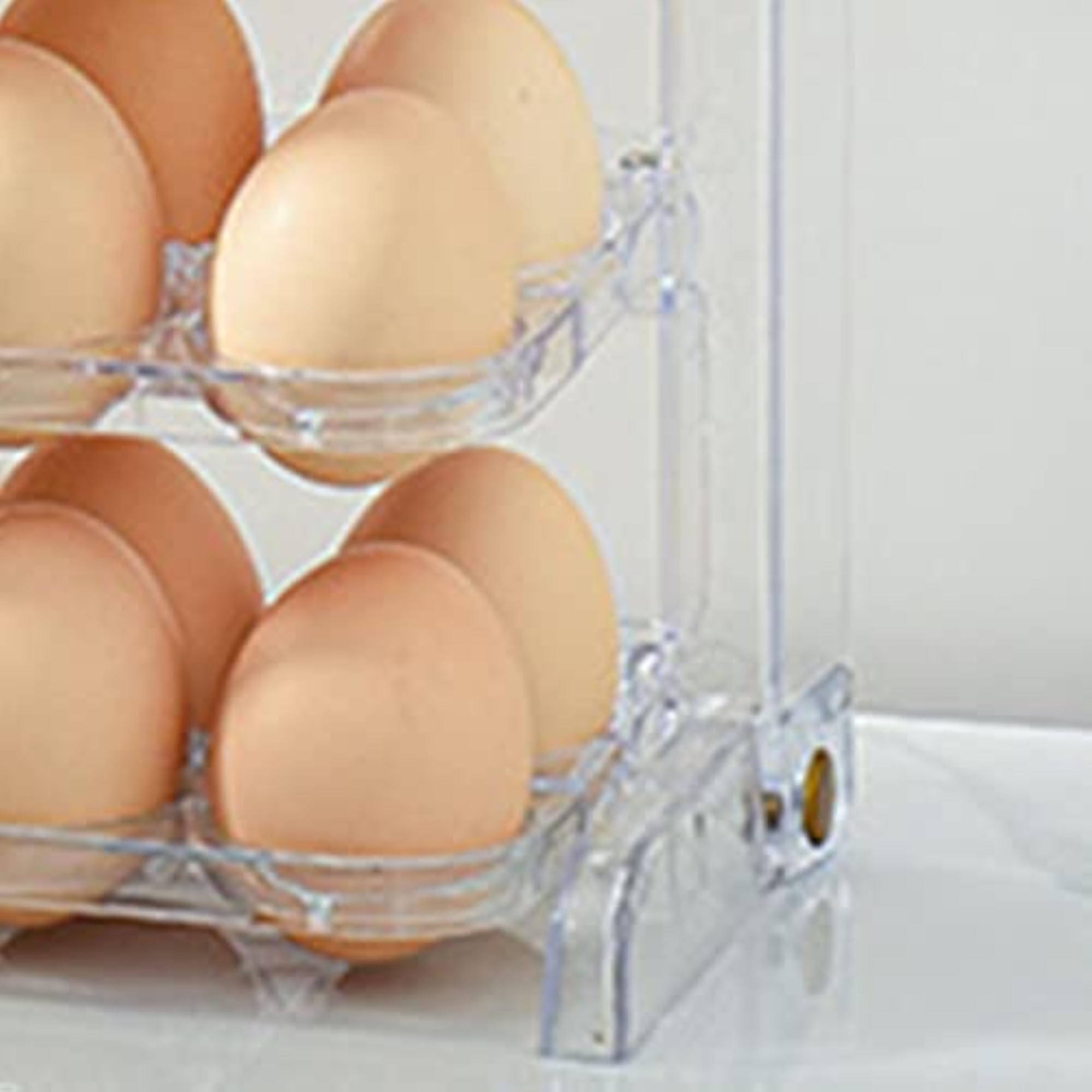 Egg Storage Container, 3 Layers Space Saving Holder