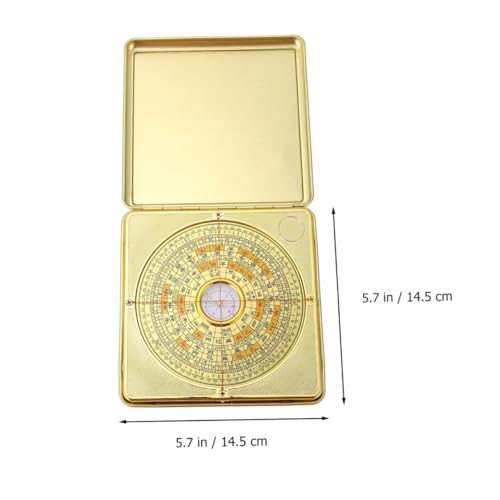 Brújula Feng Shui Luxshiny de Latón 14.5 cm miniatura 2
