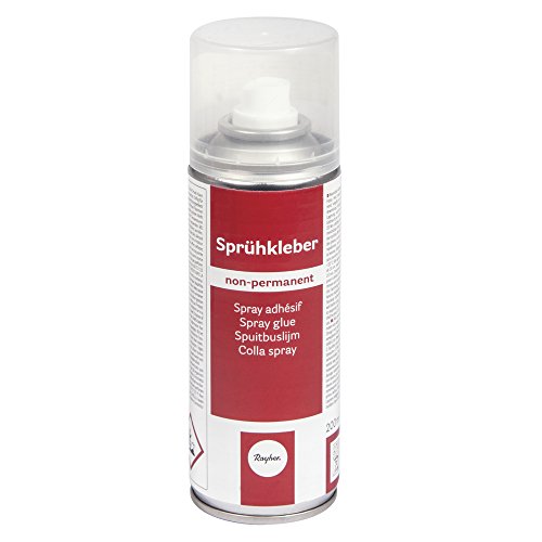 Rayher 3401400 Sprühkleber, Non-permanent, Dose 200 ml