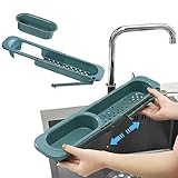 Starke Tragfähigkeit: Der versenkbare Abflusskorb aus PP-Material hat eine gute Tragfähigkeit, keine Verformung, mehr Stabilität, kein Schütteln und kann mehr Produkte gleichzeitig lagern.