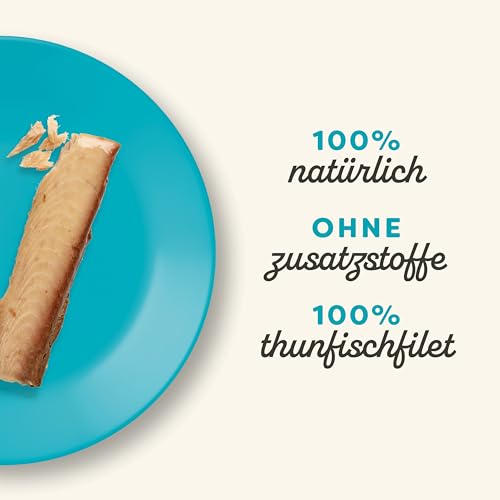 Applaws natürlich Katzenleckerli, Ganzer Thunfisch Loin Katzensnack, 30g Beutel (Packung mit 12 Beuteln)