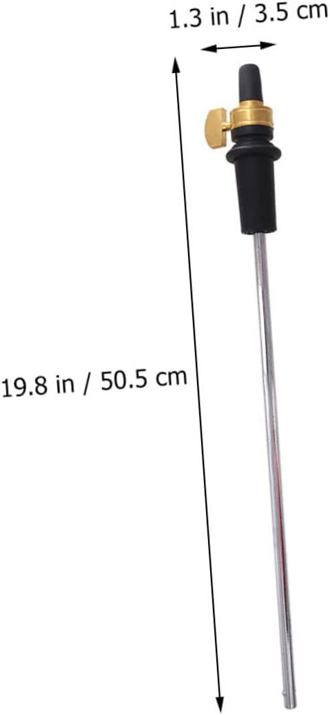 YARNOW 3/4 4/4 Cello Tail Post Support Rod Stainless Steel Cello Endpin Tool Adjustable for Musicians Sturdy Instrument Part