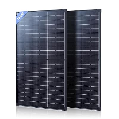 Callsun 240W Bifacial Solar Panel, 2Pcs 120W N-Type 16BB, Anti-Shade