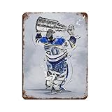 NKALFGH Jordan Binnington - Lienzo decorativo retro de San Luis Blues (30 x 40 cm)